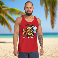 FUSIION Bee Drip Men's Tank Top